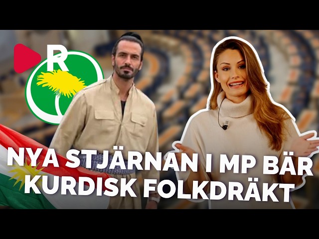 Miljöpartiets stjärnskott i riksdagen: Klimatkurd som bor i husbil