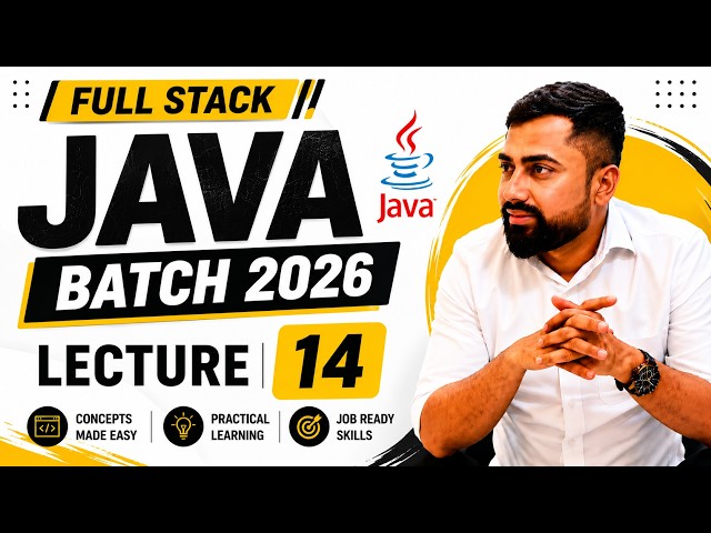 Full Stack Java — Class 14: Methods in Java | IT Shaala Batch 2026