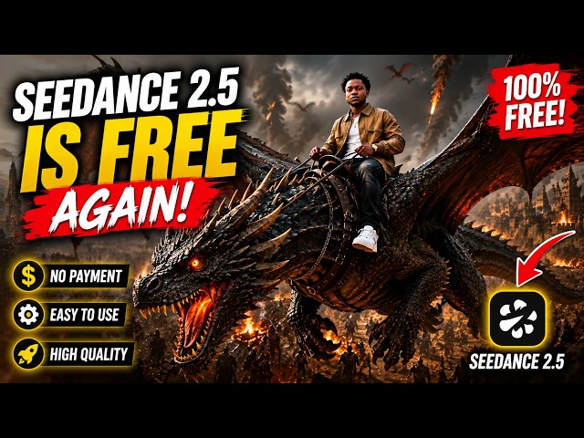 Seedance 2.5 Is FREE Again! Create INSANE AI Videos Without Paying