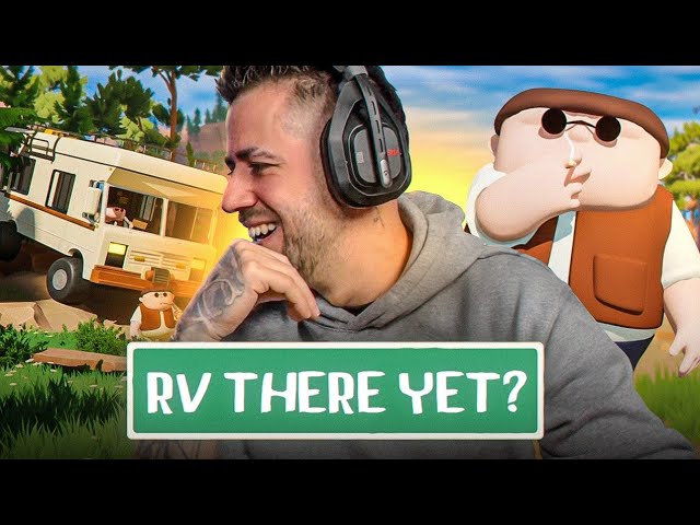 🚍 TRAPPED IN A CARAVAN WITH 3 CRAZY PEOPLE || RV THERE YET the game that's like PEAK but with mor...