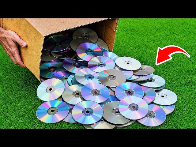 It's a Big Mistake to Throw Away Old CDs 😱! This Amazing Idea Will SHOCK Everyone!