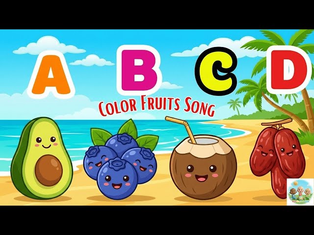 ABCD Fruit Songs - So Yummy!! | Phonics Song for Kids | Learn the Alphabet & ABC Song for Kids #abcd
