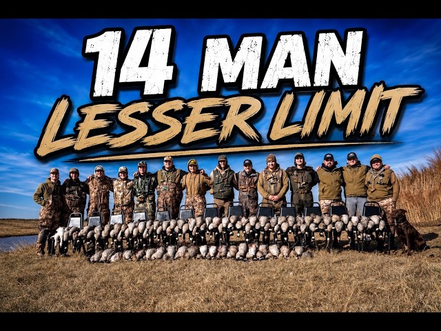 Goose Hunting Oklahoma 14 Man Limit Over Water