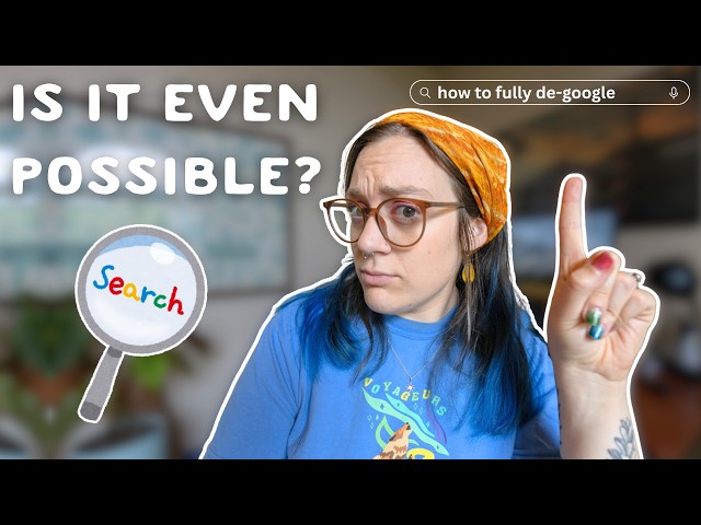 How to DE-GOOGLE your life!