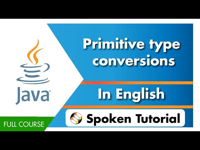 Primitive type conversions - English