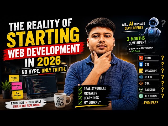 The Reality of Starting Web Development in 2026 🚀