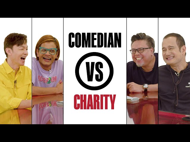 COMEDIAN VS CHARITY - KUMAR & MARK VS GURMIT & SUHAIMI Part 1