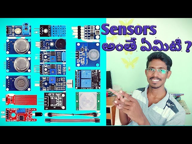 Arduino sensors and its types || What is meaning of sensor || how sensor works for arduino || TELUGU