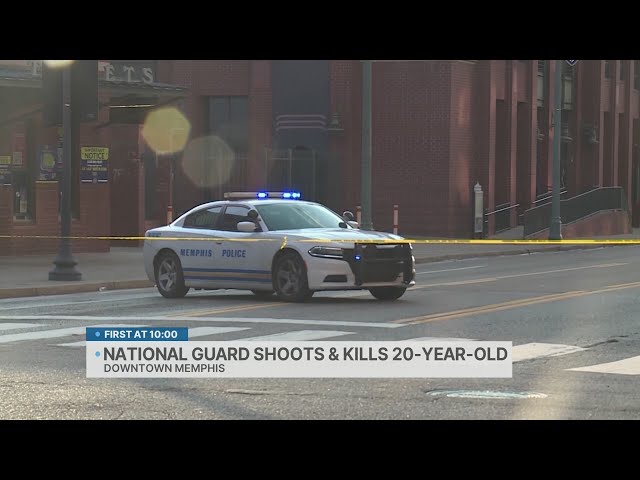 Family, tourists react after fatal National Guard shooting in Downtown Memphis