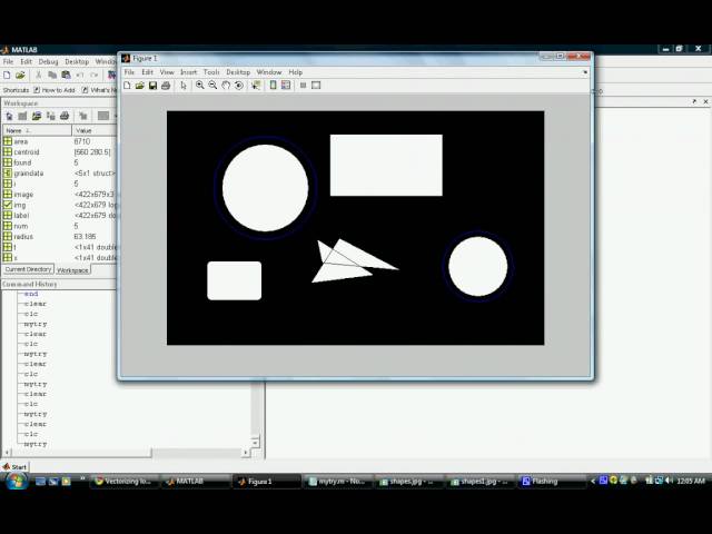Detecting Circles in a image using Matlab [www.embedautomation.com]