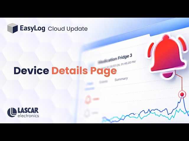 EasyLog Cloud | Understanding the Device Details Page