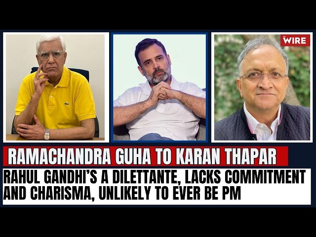 Rahul Gandhi’s a Dilettante, Lacks Commitment and Charisma, Unlikely to Ever Be PM