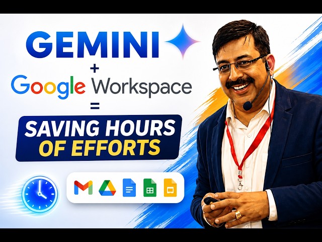 Gemini + Google Workspace = Save HOURS Every Week!