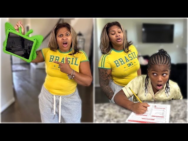 Girl CHEATS on Her Homework… Mom Catches Her Red-Handed! 😱