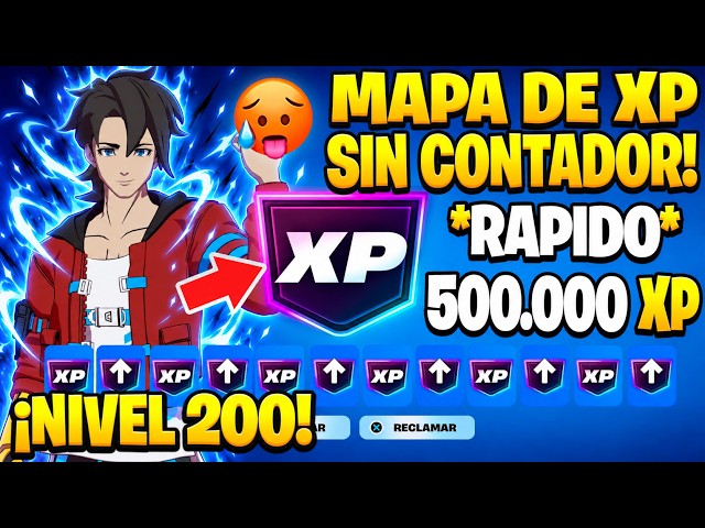 XP MAP 🥵⭐ HOW TO LEVEL UP FAST IN FORTNITE 🐐 XP MAP OR XP MAPS FORTNITE SEASON 4