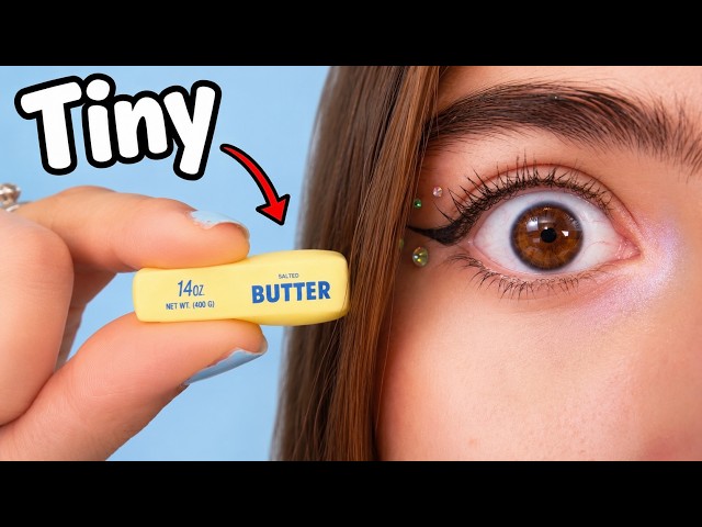 I Made The World's Tiniest Viral BUTTER SQUISHY!!😱