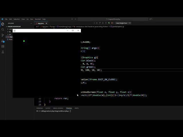 Writing One Line of Code Everyday Until I Make a 3D Engine - Day 24