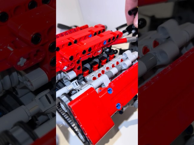 Ferrari F40 V8 Lego Engine Throttle Body