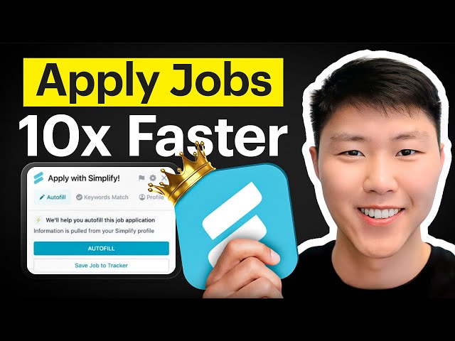 Apply to Jobs Faster with Simplify jobs (Job Search Hack 2025)