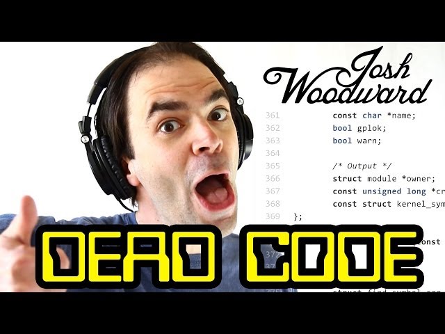Josh Woodward: "Dead Code" (Official Video)