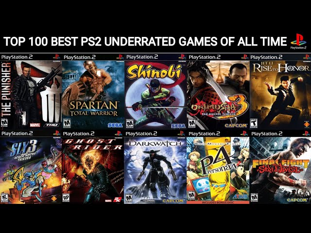 Top 100 Best Underrated PS2 Games Of All Time | Best PlayStation 2 Games