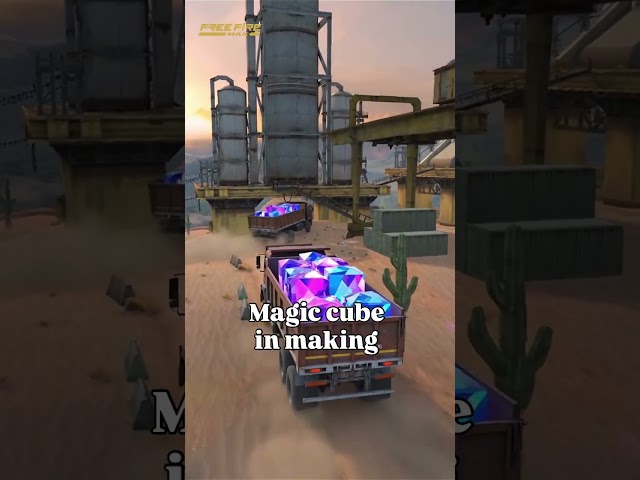 Magic cube factory tour🔥#FreeFireMAX