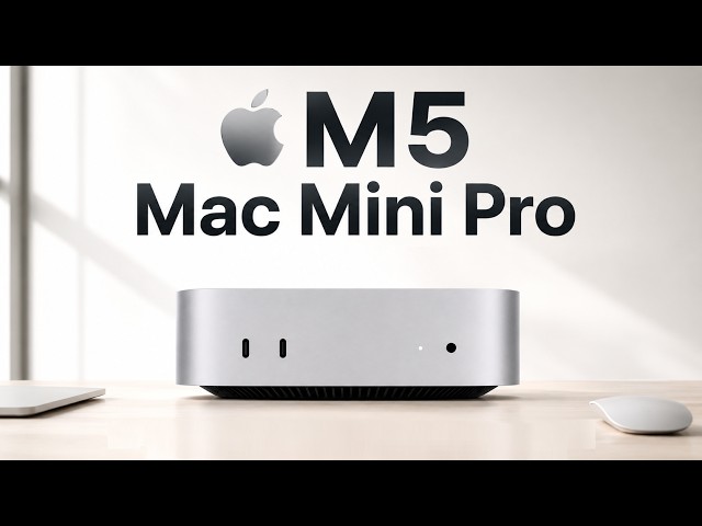 M5 Mac Mini Pro CONFIRMED? 32GB RAM, 80-Core GPU & Thunderbolt 5 Leaks
