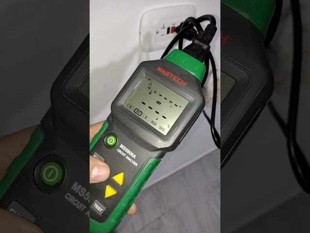 Analizador de circuitos Mastech MS5908A