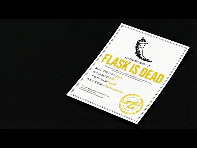 Flask vs FastAPI: Why I Stopped Writing 3x More Code