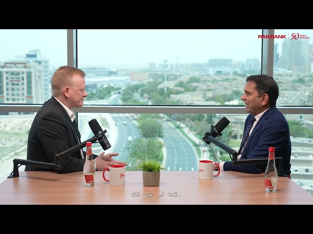 Vishal Shah, Managing Director, Head of Business Banking joins Thomas Baxendale.