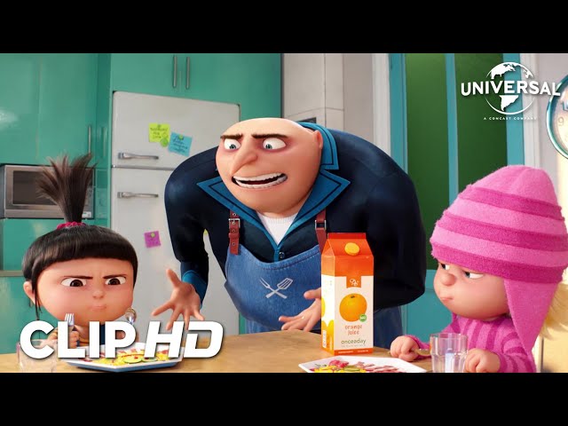 GRU 4 MI VILLANO FAVORITO - Gru intentado convencer a Agnes para que mienta