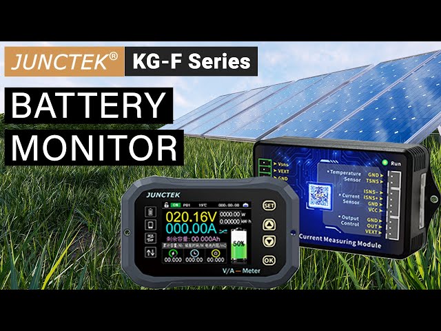Juntek KG-F Series ⭐Battery monitor ⭐ Voltage and current meter ❤  KG140F
