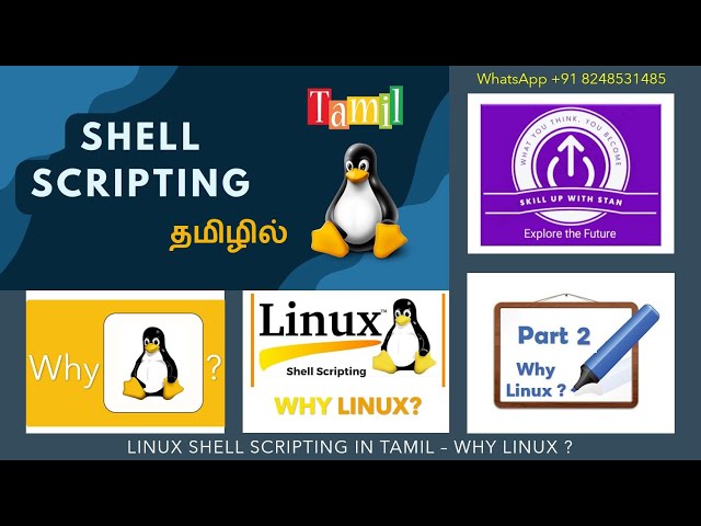 LINUX SHELL SCRIPTING in TAMIL - DAY 1 - PART 2 - WHY LINUX ?