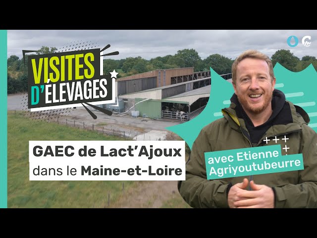 Farm Visit at GAEC Lact’Ajoux | Immersing in a Dairy Farm with Étienne Agriyoutubeurre