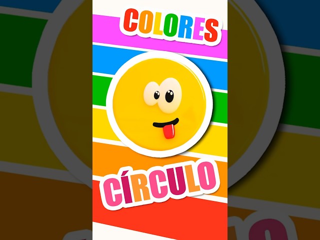 🟡 ¡El CÍRCULO!✨Aprendiendo FORMAS & COLORES🌈 #titounis #colores #músicaparaniños #formas #círculo