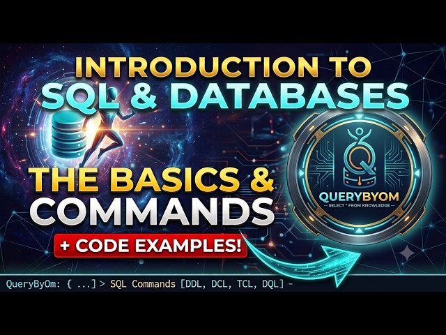 Introduction to SQL | SQL Tutorial for Beginners in Hindi | QueryByOm episode#1