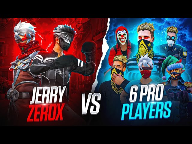 Jerry & Zerox vs 6 Pro Players | Ultimate Woodpecker Domination ☠️