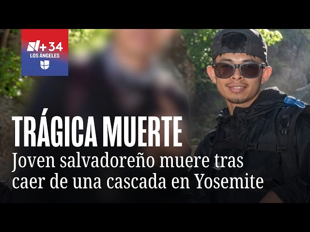 Salvadoran man dies after falling from a waterfall at Yosemite Park