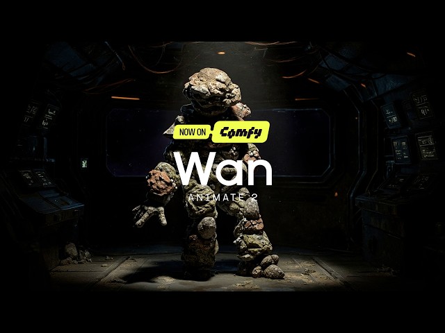 Wan Animate 2 is in ComfyUI Day-Zero Native Support
