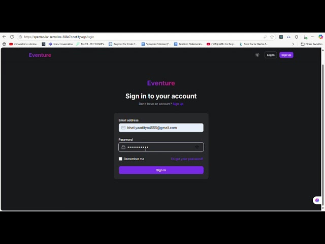 Event Management & Planning Website | React.js, Bootstrap, Express.js, MongoDB