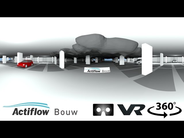 Car Park Fire CFD Simulation, 360° VR (in accordance with NEN6098 by FDS)