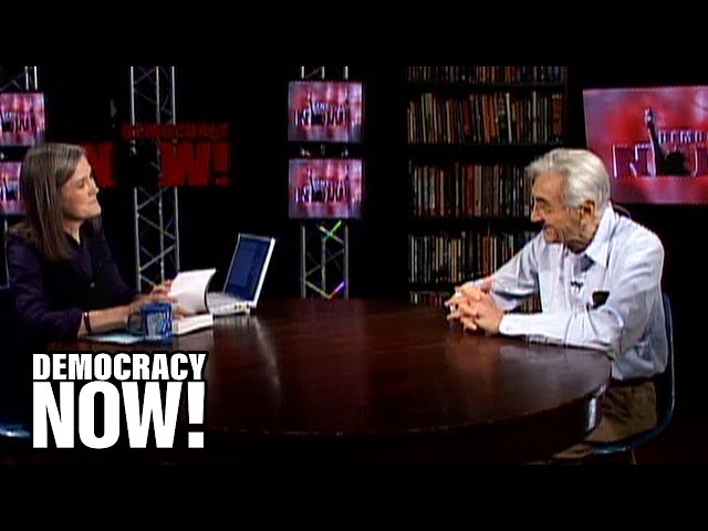 Trump Calls Howard Zinn's Work "Propaganda." Hear the Legendary Historian in His Own Words.