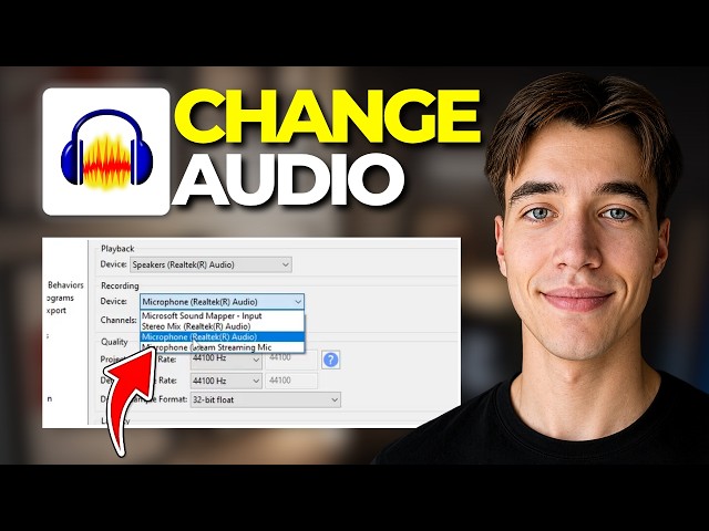 How To Change Audio Input In Audacity | Tutorial 2026