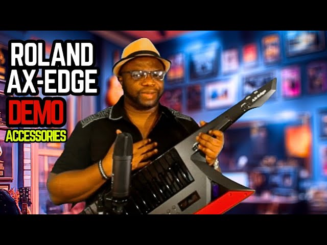 Roland AX-EDGE Keytar Demo - Accessories You Should NOT Compromise