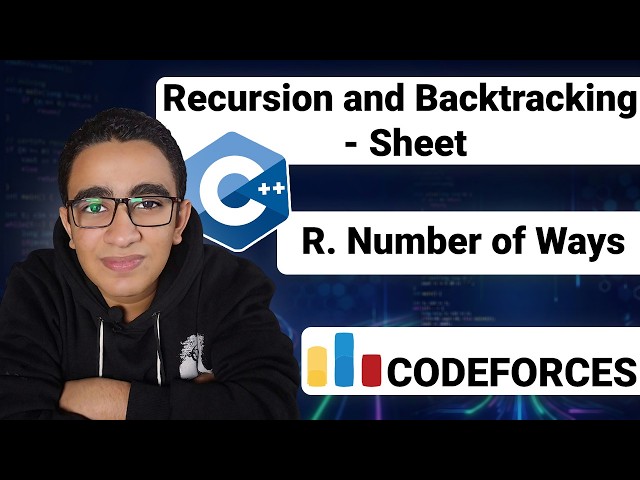 132 - R. Number of Ways (Recursion and Backtracking) - C++ Level 2 Problem Solving