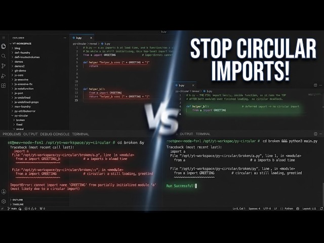Why Python Can't Find Your Module (Circular Import Fix)