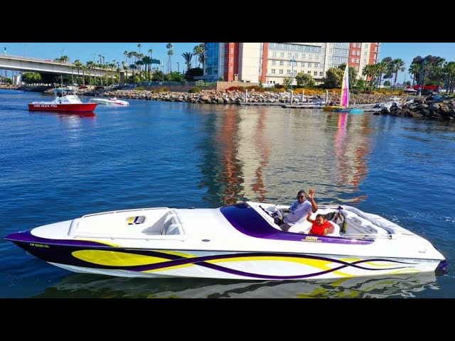 THIS DANA PERFORMANCE SPEED BOAT IS NO JOKE! + SLIDN FROM LONG BEACH TO SEAL BEACH!