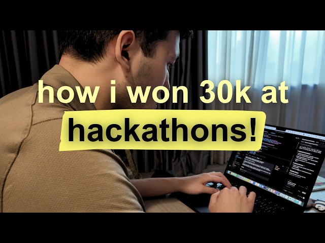 My Winning In-Depth Hackathon Process | Building an App from Scratch