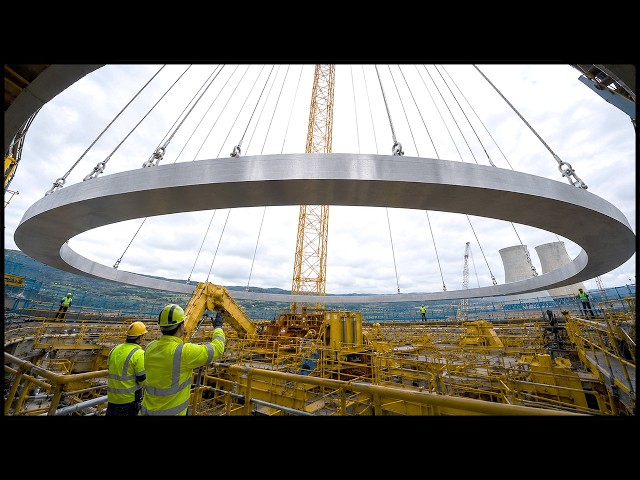 How Giant Nuclear Flange Is Made | From Molten Steel