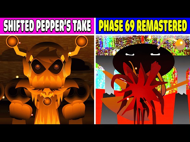 Incredibox Sprunki: Shifted Pepper's Take But Phase 69 Remastered | Which Is The Best Version?